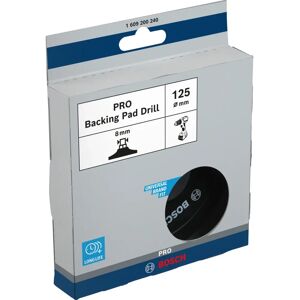 Bosch 1609200240 Sanding Plate - Ø 125 mm, Black, 8 mm - Sanding Plate Bosch 1609200240 Sanding Plate - Ø 125 mm, Black, 8 mm - Sanding Plate