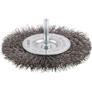 Bosch Wire Brush 100mm - Fine Finish - Steel Bosch Wire Brush 100mm - Fine Finish - Steel