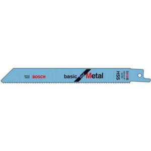 Lama di Seghetto Alternativo Bosch - Bimettallo, 150mm, per Metallo e Legno Lama di Seghetto Alternativo Bosch - Bimettallo, 150mm, per Metallo e Legno
