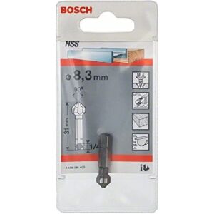 Punta a Perforare Bosch Professionale - 8.3mm, M4, 31mm, 1/4-pollice - Utensile di Perforazione Punta a Perforare Bosch Professionale - 8.3mm, M4, 31mm, 1/4-pollice - Utensile di Perforazione