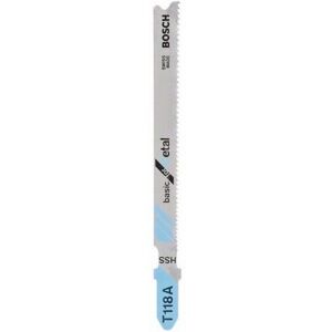 Bosch T118A Zaagbladen HSS - 100 stuks Bosch T118A Zaagbladen HSS - 100 stuks