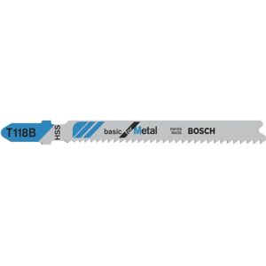 Bosch T118B Metal Jigsaw Blade - 92mm, 100 pcs Bosch T118B Metal Jigsaw Blade - 92mm, 100 pcs