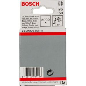 Bosch 2609200212 Pack d'Agrafes à Fil Fin - Pour Matériaux Fins Bosch 2609200212 Pack d'Agrafes à Fil Fin - Pour Matériaux Fins
