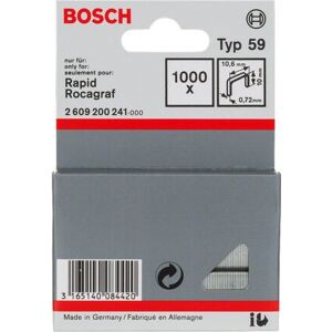 Bosch Modèle 2609200241 Agrafes - Type fil fin 59 - 1000 pièces Bosch Modèle 2609200241 Agrafes - Type fil fin 59 - 1000 pièces