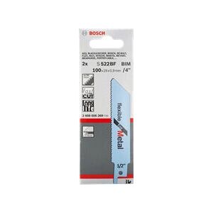 Bosch S 522 EF Stichsägeblatt - Langlebige Bimetall für Metall Bosch S 522 EF Stichsägeblatt - Langlebige Bimetall für Metall
