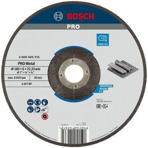 Bosch Metall-Schleifscheibe - Langlebig, Sicher, 180mm Bosch Metall-Schleifscheibe - Langlebig, Sicher, 180mm
