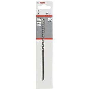 Bosch Silver Percussion Hammer Drill Bit - Model 2608597678 - 5.5x150mm Bosch Silver Percussion Hammer Drill Bit - Model 2608597678 - 5.5x150mm