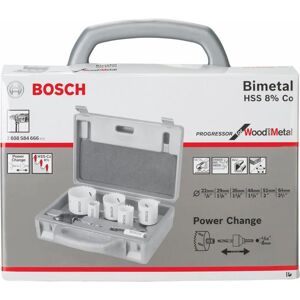 Bosch Professional Hole Saw Set - 9 Pieces - For Wood & Metal Bosch Professional Hole Saw Set - 9 Pieces - For Wood & Metal