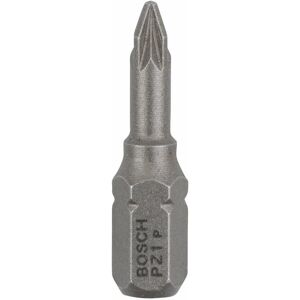 Bosch PZ 1 25mm Screwdriver Bit - Hard - 100 Pack Bosch PZ 1 25mm Screwdriver Bit - Hard - 100 Pack
