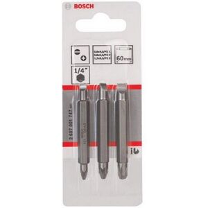 Bosch 3-Piece Double Blade Screwdriver Bit Set - General Use Bosch 3-Piece Double Blade Screwdriver Bit Set - General Use