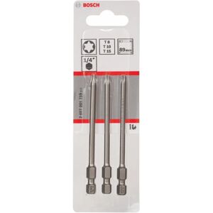 Bosch Screwdriver Bit Set Extra-Hard T8 T10 T15 - Screwdriver Bit Set Bosch Screwdriver Bit Set Extra-Hard T8 T10 T15 - Screwdriver Bit Set