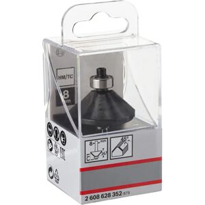 Bosch Router Bit - 45° Chamfer - Durable Tungsten Carbide - Model 2608628352 Bosch Router Bit - 45° Chamfer - Durable Tungsten Carbide - Model 2608628352