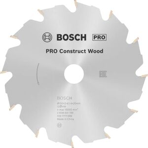 Bosch Construct Wood Circular Saw Blade - Durable, 12 Teeth, 150mm Bosch Construct Wood Circular Saw Blade - Durable, 12 Teeth, 150mm