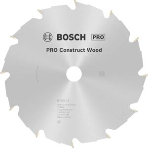 Bosch Construct Wood Circular Saw Blade - 12 Teeth - 190mm Bosch Construct Wood Circular Saw Blade - 12 Teeth - 190mm