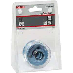 Bosch 51mm Hole Saw for Sheet Metal - Durable & Fast Change Bosch 51mm Hole Saw for Sheet Metal - Durable & Fast Change
