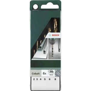 Bosch 2609255087 - Drill Bit Set - High-Speed Steel/Cobalt - 6 pcs Bosch 2609255087 - Drill Bit Set - High-Speed Steel/Cobalt - 6 pcs