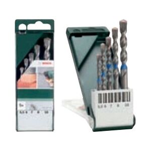 Bosch 2609255418 Drill Set - 5 Sizes for Concrete Drilling Bosch 2609255418 Drill Set - 5 Sizes for Concrete Drilling