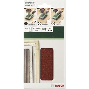 Bosch 2609256A85 10 pcs Sheet - Sanding Sheets Bosch 2609256A85 10 pcs Sheet - Sanding Sheets