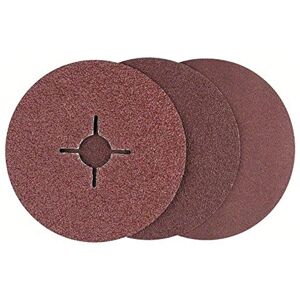 Bosch Fibre Schuurdiscs Set - 125mm, Korrel 36-100 Bosch Fibre Schuurdiscs Set - 125mm, Korrel 36-100