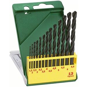 Bosch 2607019441 Drill Set - HSS, 13 pcs, 1.5-6.5mm, DIN 338 Bosch 2607019441 Drill Set - HSS, 13 pcs, 1.5-6.5mm, DIN 338