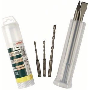 Bosch 2607019455 Carbide Hammer Drill & Chisel Set - Drill Bit Set Bosch 2607019455 Carbide Hammer Drill & Chisel Set - Drill Bit Set