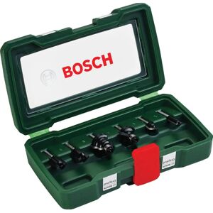 Bosch 2607019462 Router Bit - 6 Piece Carbide Set Bosch 2607019462 Router Bit - 6 Piece Carbide Set