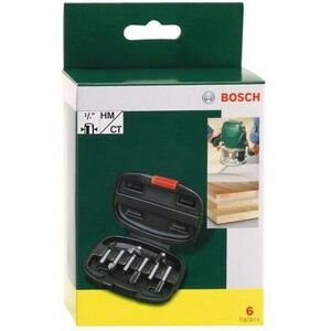 Bosch 2607019462 Router Bit - 6 Piece Carbide Set Bosch 2607019462 Router Bit - 6 Piece Carbide Set