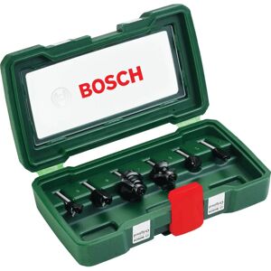 Bosch Fräser-Set - Hochwertiges 6mm Hartmetall Fräser Set für Holz Bosch Fräser-Set - Hochwertiges 6mm Hartmetall Fräser Set für Holz