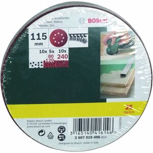 Bosch 2607019496 Orbit Sanding Sheets - Sander Accessory Bosch 2607019496 Orbit Sanding Sheets - Sander Accessory
