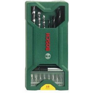Bosch Drill Bits - 15 Pieces for Wood and Stone Bosch Drill Bits - 15 Pieces for Wood and Stone