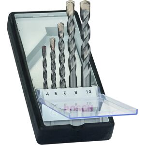 Bosch Sølv CYL-3 Bor sæt - 5 stk, 4-10 mm Bosch Sølv CYL-3 Bor sæt - 5 stk, 4-10 mm