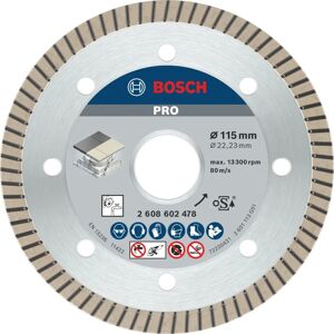 Bosch Model 2608602478 Turbo Diamond Cutting Disc - Ceramic Bosch Model 2608602478 Turbo Diamond Cutting Disc - Ceramic