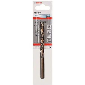 Bosch Professional HSS-Co Metal Drill Bit - Stainless Steel - 8.5mm Bosch Professional HSS-Co Metal Drill Bit - Stainless Steel - 8.5mm