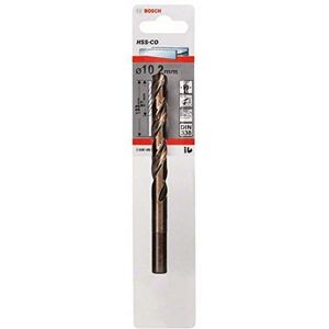 Bosch Professional HSS-Co Metal Drill Bit - Stainless Steel - 10.2mm Bosch Professional HSS-Co Metal Drill Bit - Stainless Steel - 10.2mm