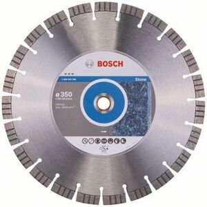 Bosch 2608602648 Diamond Circular Saw Blade - Stone, 350mm, 20/25.4mm bore Bosch 2608602648 Diamond Circular Saw Blade - Stone, 350mm, 20/25.4mm bore