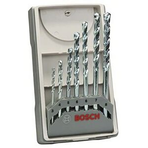 Bosch CYL-1 Masonry Drill Set - Drills 3-8 mm, 7 pcs Bosch CYL-1 Masonry Drill Set - Drills 3-8 mm, 7 pcs