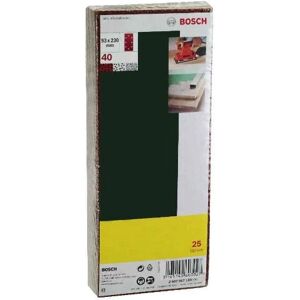 Bosch 2607017100 Schuurpapier - 120 Grit - 25 stuks Bosch 2607017100 Schuurpapier - 120 Grit - 25 stuks
