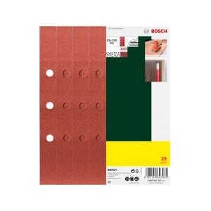 Bosch 2607017107 25 stuks - Schuurpapier voor orbitale schuurmachine Bosch 2607017107 25 stuks - Schuurpapier voor orbitale schuurmachine