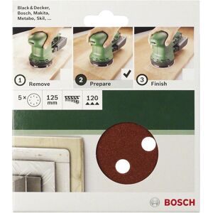 Bosch 2609256A31 Sanding Pads - 150mm Grit 80 - 6 Holes Bosch 2609256A31 Sanding Pads - 150mm Grit 80 - 6 Holes