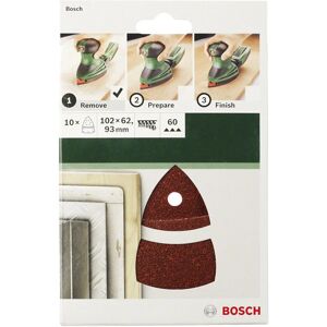 Bosch 2609256A63 10 Piece Sanding Sheet Set for Multi-Sanders Bosch 2609256A63 10 Piece Sanding Sheet Set for Multi-Sanders