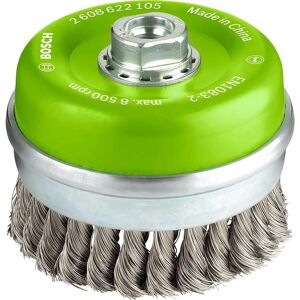 Bosch Stainless Steel Heavy Cup Brush - Power Tool Accessory Bosch Stainless Steel Heavy Cup Brush - Power Tool Accessory