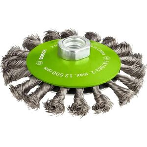 Bosch Conical Brush - Stainless Steel Heavy Duty 115mm Bosch Conical Brush - Stainless Steel Heavy Duty 115mm