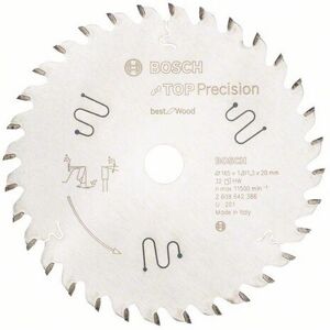 Bosch 2608642386 Cirkelzaagblad 165mm - Hout, MicroteQ, ATB, 32T Bosch 2608642386 Cirkelzaagblad 165mm - Hout, MicroteQ, ATB, 32T
