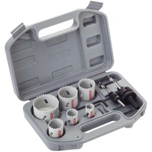 Bosch 9-piece Hole Saw Set - Metal, Plastic, Wood Bosch 9-piece Hole Saw Set - Metal, Plastic, Wood