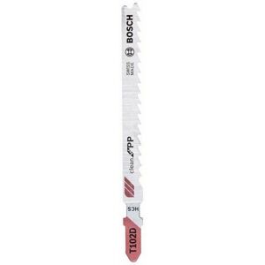 Bosch T 102 D Zaagblad - Schone Sneden voor Plastic Bosch T 102 D Zaagblad - Schone Sneden voor Plastic
