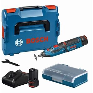Bosch GRO 10,8 V-LI Professional - 2 x 2,0 Ah akumulator + L-Boxx Bosch GRO 10,8 V-LI Professional - 2 x 2,0 Ah akumulator + L-Boxx