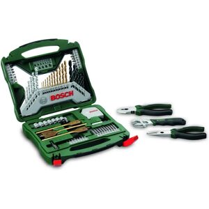 Bosch Bohrerset - X-Line Titanium - 70-tlg - Für Metall & Holz Bosch Bohrerset - X-Line Titanium - 70-tlg - Für Metall & Holz