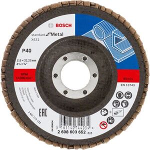 Bosch X431 Standard Metallinhiomolevy - Lisävaruste kulmahiomakoneeseen Bosch X431 Standard Metallinhiomolevy - Lisävaruste kulmahiomakoneeseen