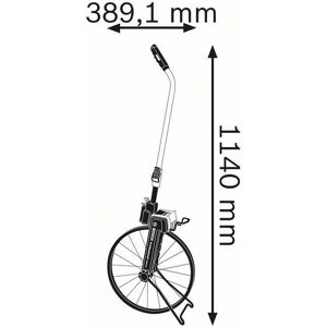 Ruota di Misurazione Bosch GWM 40 Professionale - Strumento di lunga distanza Ruota di Misurazione Bosch GWM 40 Professionale - Strumento di lunga distanza