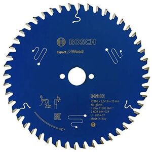 Bosch 165x20x2,6/1,6mm Cirkelzaagblad - Hout Bosch 165x20x2,6/1,6mm Cirkelzaagblad - Hout